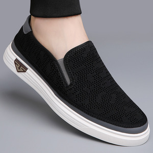 Zapatos Casuales de Verano para Hombre, Blancos, Transpirables, de Malla, Sin Cordones, con Suela de Goma, para Deporte y Ocio - Product Image 2