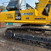 Pelle hydraulique sur chenilles Komatsu PC400 de 40 tonnes d'occasion à bas prix en vente Infrastructure robuste à fonctionnement rapide Hot Pick PC360