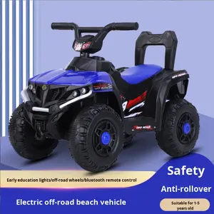 Vendita diretta in fabbrica auto elettrica da spiaggia per <span class=keywords><strong>bambini</strong></span> a quattro ruote all'aperto fuoristrada giocattolo in plastica ABS alimentato a batteria 2-7 anni - Product Image 3