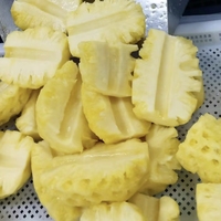 Hoogwaardige Vruchten Iqf Bevroren Ananas Fruit Bevroren Dobbelstenen En Brok In Bulkverpakking Groothandel Iqf Bevroren Fruit