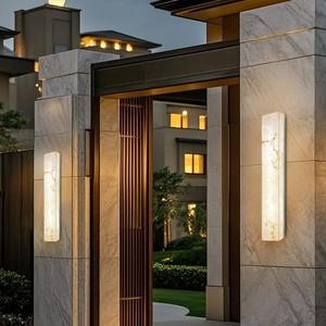 Outdoor Waterproof Imitation Marble Wall Lamp Led Strip <b>Light</b> For <b>Corridor</b> Passage Doorway Lighting - Product Image 2
