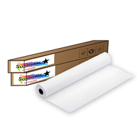 Papier de transfert par sublimation à séchage rapide SUBLISTAR 29g/31g, rouleau de papier de transfert pour imprimante à sublimation par transfert thermique