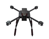 Kit de cadre en fibre de carbone pleine longueur F450 450 mm, 395 g, haute résistance, pour entraînement au vol de quadricoptère RC
