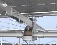 Inventaire d'usine Kit de serre système d'entraînement à crémaillère et pignon siège d'engrenage de type A crémaillère raccords de maison verte