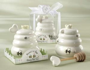 เซรามิกหม้อน้ำผึ้งหมายถึงผึ้งเซรามิกหม้อน้ำผึ้งไม้ Dipper - Product Image 2