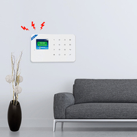 Système d'alarme anti-intrusion pour usage domestique, vente chaude, application Tuya, GSM WIFI, système d'alarme sans fil, système d'alarme de sécurité