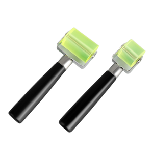 Rouleau de jointoiement industriel en caoutchouc personnalisable pour bricolage, cadre réglable, manche en bois, pour insonorisation automobile et rouleaux de peinture - Product Image 1