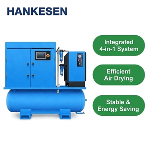 Industrielle Luftkompressoren 7,5 kW 8 Bar 10 Bar 4-in-1 Elektrische Schraubenkompressoren 5 PS für Autoreparatur - Product Image 1