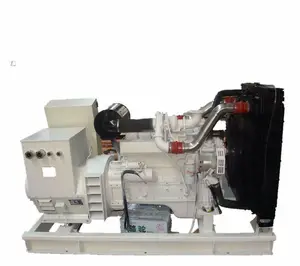 Boat vessel power seawater cooled generator 20 30 40 50 60 100 kw hp with good marine diesel engine marine generator silent