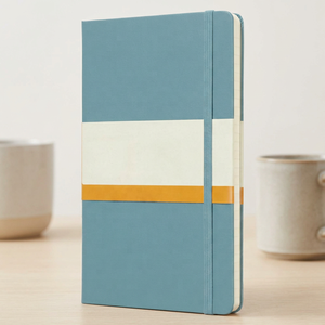 Wholesale Customizable Thermal PVC/PP Fabric Hardcover Diary Stone Paper Journal A5 <b>Calendar</b> Pu Leather Notebooks - Product Image 1