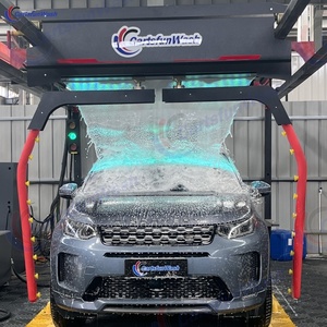 Machine à laver de voiture avec ordinateur entièrement automatique sans contact, levage intelligent, gain de temps et d'eau avec haute efficacité - Product Image 4