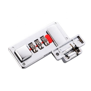 XMM-5011 Ba chữ số mật khẩu khóa kim loại hộp gỗ hộp công cụ mật khẩu khóa an toàn nhà máy bán hàng trực tiếp và bán buôn - Product Image 2