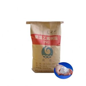 Poudre de résine PVC vierge SG5 K66-68, homopolymère de chlorure de polyvinyle, matière première plastique de qualité pour tuyauterie, 25 kg par sac - Product Image 1