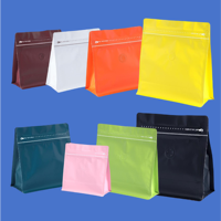 Sachet de café avec valve, anti-odeur, en PE, refermable, pour emballage de thé et fruits secs, capacité 1/4 livre