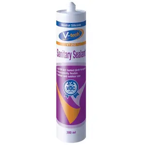 VT-212 Sanitary Sealant Anti Fungal Mildew Resistance for Bathroom Toilet Kitchen