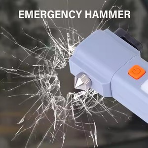 300Mm COB <span class=keywords><strong>LED</strong></span> USB Có Thể Sạc Lại Làm Việc Ánh Sáng Đa Chức Năng Zoomable Edc Đèn Pin ABS An Toàn Búa Sản Phẩm Đèn Pin Đèn Pin - Product Image 3