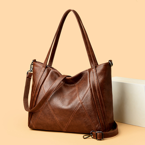 Sac fourre-tout en PU de haute qualité, modèle 2026. Avec des motifs géométriques. Sac à main de luxe de créateur.6460 - Product Image 6