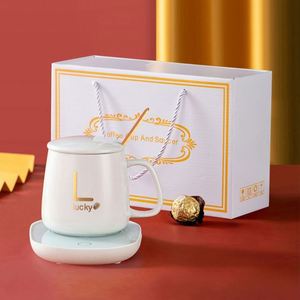 Wholesale Customized 55 Degree Thermostatic Ceramic <b>Mug</b> Cup Set Festival Gift Idea With Box for Coffee Lovers - Product Image 2