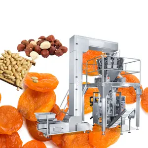 Online After-sales Service Automatic Accurate Weighing Sachet Granule Apricot Hazelnu Grandnuts Packing Machine