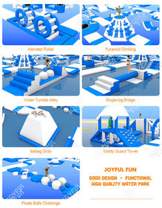 <span class=keywords><strong>Parque</strong></span> Acuático inflable JOYFUL FUN, tobogán de agua de <span class=keywords><strong>mar</strong></span> - Product Image 4