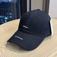 Casquette de baseball en PVC brodée style coréen pour femme, 6 pièces, ajustable, polyvalente, simple, printemps-automne, chapeau de soleil