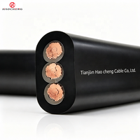 Kabel Motor Submersible Datar JHSB Tahan Air dan Minyak 450/750V untuk Pompa Industri