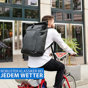 Custom 2025 Large Capacity Travel <b>Roll</b> <b>Top</b> Hiking Daypacks Rolling Bag With Laptop Compartment <b>Backpack</b> - Product Image 6