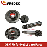 Kit de Engranajes de Transmisión de Alta Calidad para Montacargas, Anillo Dentado y Piñón Q70B1-02121 Q78B1-00541 con Pernos QB743-02011 para HeLi