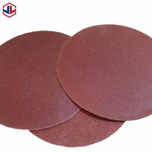 Papel de arena <span class=keywords><strong>roja</strong></span>, herramientas de molienda de 150mm, disco de arena de 4 pulgadas y 5 pulgadas para madera y pared seca - Product Image 3