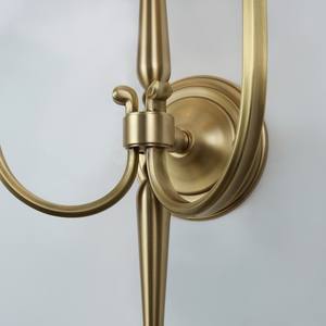 Lámpara de pared personalizada de cobre, estilo campestre americano, minimalista, moderna, para sala de estar, dormitorio, estilo nórdico, retro, mediterráneo - Product Image 4