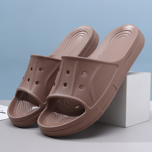 Chaussons pour hommes à semelle épaisse en EVA souple, antidérapants, respirants, résistants aux odeurs et à l'usure, chaussons pour femmes pour la maison, l'extérieur et la plage - Product Image 3