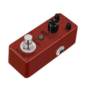 Rowin New Distortion Guitar Effect Pedal with True Bypass Realistic Vintage British Amp Distortion