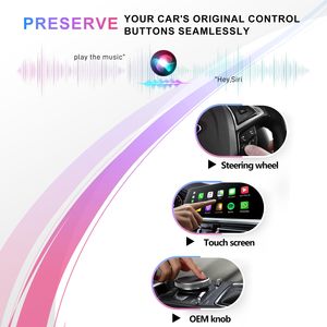 2025 mise à niveau de l'<span class=keywords><strong>adaptateur</strong></span> sans fil Carplay pour l'usine filaire Carplay Plug & Play Dongle convertit filaire en sans fil pour les voitures - Product Image 4