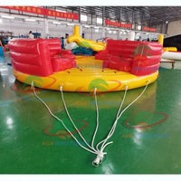 Gonflable remorquable Sports nautiques Traîneaux Gonflable remorquable Bateau Tube Ski Tube Canapé remorquable Gonflable Sport Aquatique
