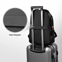 Sac à dos pour ordinateur portable en cuir PU imperméable grande capacité personnalisé avec port USB, design durable pour les voyages et le sport, pour hommes