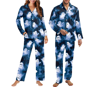 Paio di <span class=keywords><strong>pigiami</strong></span> Halloween <span class=keywords><strong>Happy</strong></span> <span class=keywords><strong>pigiami</strong></span> per coppie - Product Image 4