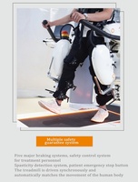 Exosquelette robotique médical pour membres inférieurs, pour la rééducation neurologique, l'apprentissage automatisé de la marche et de l'équilibre dans les contextes cliniques