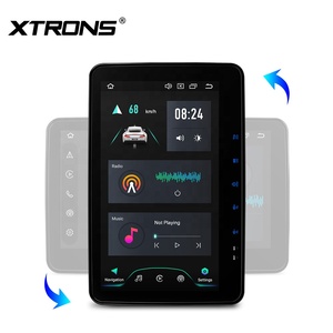 XTRONS 10,1 "estilo Tesla 8Core Android 13 pantalla QLED giratoria coche estéreo 4 + 64GB 4G LTE <span class=keywords><strong>Sensor</strong></span> de gravedad 2DIN unidad principal Universal - Product Image 4
