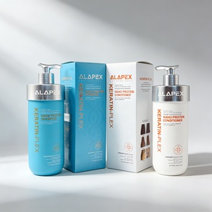 Ensemble de soins capillaires de luxe ALAPEX, douceur longue durée 24h avec shampooing et <span class=keywords><strong>après</strong></span>-shampooing hydratants à la <span class=keywords><strong>protéine</strong></span> - Product Image 1