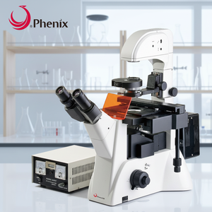 <span class=keywords><strong>Microscope</strong></span> fluorescent trinoculaire de laboratoire Phenix PH-YGD 100X-400X, <span class=keywords><strong>prix</strong></span>, <span class=keywords><strong>microscope</strong></span> à <span class=keywords><strong>fluorescence</strong></span> inversé pour laboratoire médical - Product Image 1