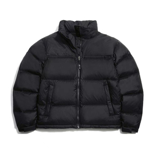 Piumino nero personalizzato di alta qualità per tenere in caldo piumini da uomo piumino invernale per uomo adulto - Product Image 4