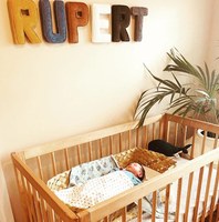 Moderne Simple Tissu Écologique Suspendu Tactile Détection Art Déco Bébé Toddler Chambre Mur Art Enfants Chambre Décor