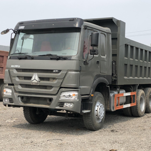 Camión Volquete Diésel Usado Beiben SINOTRUK HOWO 6X4, Motor Weichai de 351-450HP, Euro 2, 20-25T GVW, Volante a la Izquierda, para Minería - Product Image 1