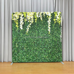 Portátil Photobooth Contexto Lavável Tensão Tecido Fronha Zipper Design Straight Aluminum Frame para Dye Sublimation - Product Image 3