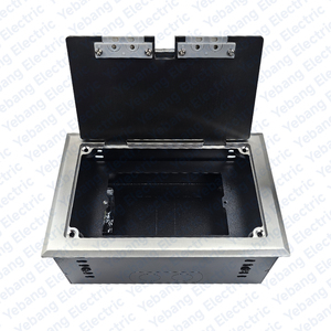 ZDK-200 mở loại lớn lên lên sàn ổ cắm kép gang Un anh chuyển đổi USB có thể điều chỉnh Ổ cắm điện thép không gỉ dưới sàn hộp - Product Image 3