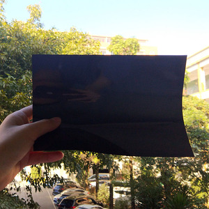 0% vlt an toàn architectrual/Xây Dựng Phim tổng số Màn phim riêng tư phòng tối cửa sổ <span class=keywords><strong>Tint</strong></span> Pet cửa sổ Sticker - Product Image 3