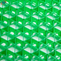 Grille de gravier HDPE prix usine pour grilles d'herbe de stationnement 50*50*4/5/7cm