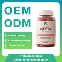 Gummies de créatine quotidiennes pour femmes sportives – Qualité de production stable, design compact et indépendant, faciles à transporter pendant l'entraînement
