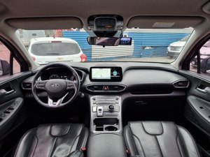 2021 GRIS El Nuevo Santafe TM Auto Gris Diésel SUV Maletero Eléctrico LDWS Asientos Calefactados y Ventilados Coche Usado Coreano Asequible - Product Image 5