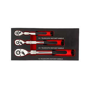 Peaktop 72-tands telescopische ratelratel sleutel automatische snelspanner snel 1/4 1/<span class=keywords><strong>2</strong></span> <span class=keywords><strong>3</strong></span>/8 ratelhandvat sleutel - Product Image 1